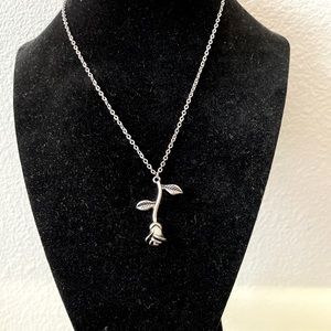 Handmade Rose Necklace